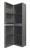 Шкаф пенал Vincea Caprise 40 см серый матовый, правый VSC-4CA150MG-R
