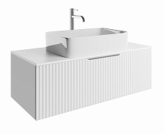 Тумба со столешницей ЗОВ Кито Флавио 100 см белый