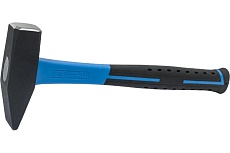 Слесарный молоток Hoegert Technik 1000 г, с рукояткой из стекловолокна HT3B029