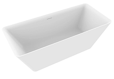 Акриловая ванна AQUAme AQM3502MW 167x75 см белый матовый