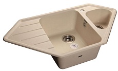 Кухонная мойка GranFest Corner GF-C950E 93 см белый