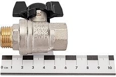 Шаровой кран ELSEN Strong T, 1/2&quot;, НВ, ручка-бабочка EV12.2201
