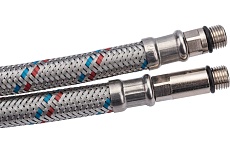 Подводка к смесителю (пара; 0.8 м; 1/2F-M10) VRT 521796