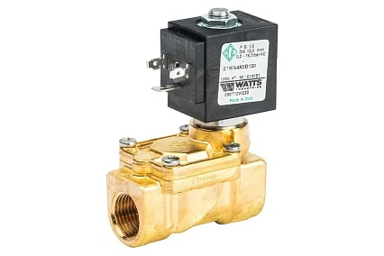 Мембранный электромагнитный клапан Watts Н.З. 1/2 850T 230V 25bar 10023639
