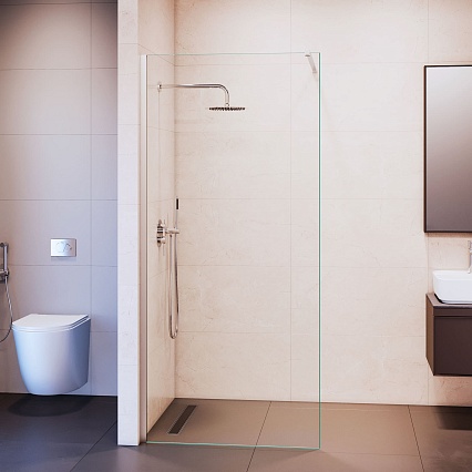 Душевая перегородка RGW Walk In WA-210 100x195 с крючком для полотенца/халата, хром, прозрачное 351021010-11 Душевая перегородка RGW Walk In WA-210 100x195 с крючком для полотенца/халата, хром, прозрачное 351021010-11