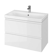 Мебель для ванной Cersanit Moduo 80 см белый