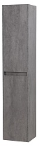 Шкаф пенал BelBagno Kraft 33 см L Cemento Grigio, KRAFT-1600-2A-SC-CG-L