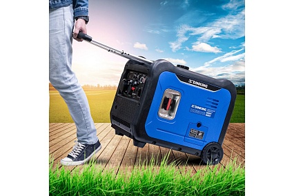 Бензиновый инверторный генератор Dinking DK5500i 5.5 кВт, 230В/50Гц, DK180, бак 13.5 л, АВР ГЕН023
