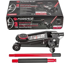 Подкатной гидравлический домкрат Forsage 3 т с резиновой накладкой F-T830025(46992)