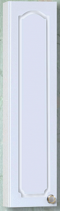 Шкаф навесной Бриклаер Лючия 20 см белый глянец