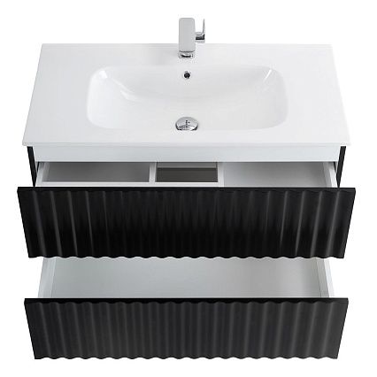 Тумба с раковиной Art&Max Elegant 90 см, LED подсветка