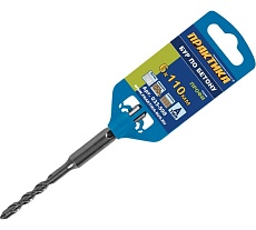 Бур по бетону серия Профи (6х110 мм; SDS-plus) Практика 033-598