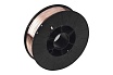 Проволока сварочная омедненная ER 70S-6 0.6 мм, катушка D100 1 кг Solaris WM-ER70S6-06010