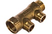 Коллектор COMAP 3/4" НР-ВР, 35 мм, с ниппелями, латунь, In3/4-Out1/2 НР-2 9532142