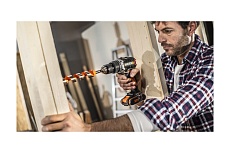 Ударная аккумуляторная бесщеточная дрель-шуруповерт Worx WX373.9