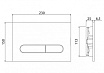 Подвесной унитаз BelBagno Ardente-C BB3202CHR-MB/BB3202SC-MB/BB002-80/BB007-PR-NERO.M комплект 4в1