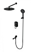 Душевой набор Wonzon&Woghand Frame WW-88939010-MB черный матовый