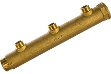 Коллектор с 3 отводами FAR 1 1/4" 3/4" НР FK 3617 11434