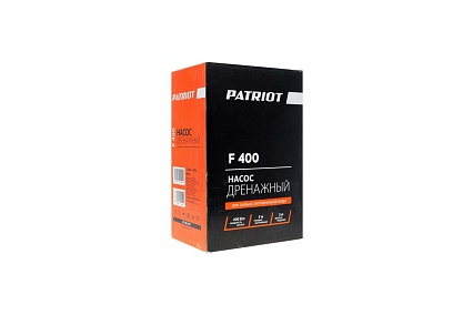 Дренажный насос для грязной воды Patriot F 400 315302405
