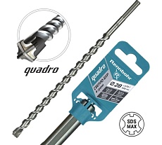 Бур по бетону RENNBOHR Quadro SDS-Max 4 грани 28x570/440 мм 722857