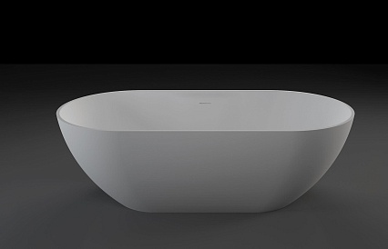 Ванна из искусственного камня Vincea Солид Серфейс (Solid Surface) VBT-4S04MW-1600 белый матовый 160x80 см