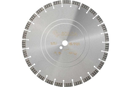 Диск алмазный сегментный (400х25,4/20 мм) PROFESSIONAL15 Solga Diamant 23117400
