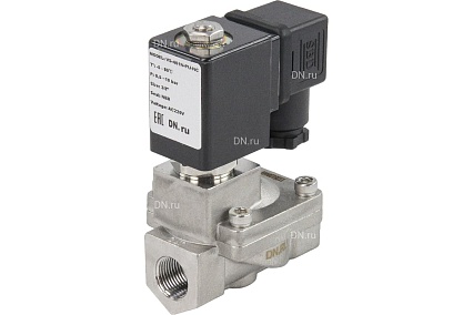 Электромагнитный клапан DN.ru VS2W-401N-PU-NC Ду10 Ру10 сталь 220В AC пилотный D130-01276
