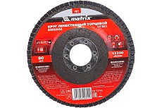 Круг лепестковый торцевой (P40; 115x22.2 мм) Matrix 74027