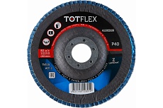 Круг лепестковый торцевой AGGRESSOR 2 125x22 мм, Z, Р40, 35 шт TOTFLEX 4631166199572