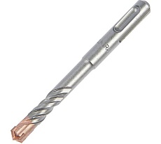 Бур по бетону (8х110 мм; SDS-plus; крестовый наконечник; двойная спираль) Тундра 2771614