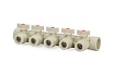 Коллектор с шаровыми кранами Lammin ppr 32x5 18/1 серый Lm31081005032G