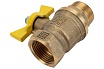 Шаровой кран для газа Valfex 3/4" ВР/НР ручка-бабочка, латунный 11Б27фтМ VF.278.LB3.034.Bir