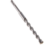 Бур по бетону, двойная спираль, Cobalt W-tip (16x210 мм; SDS PLUS) Denzel 705037