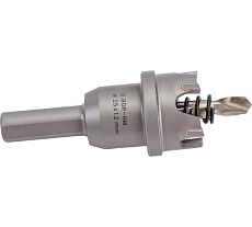 Коронка по металлу HM (25х12 мм; хвостовик 10 мм; комплект) D.BOR HS-HM-12-025-T