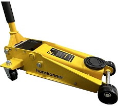 Подкатной домкрат Hanskonner 3 т, 133-470 мм, двухплунжерный насос HK5010-04-3000