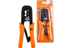 Обжимные клещи TDM ELECTRIC KO-9E обжим RJ-11, RJ-45, «МастерЭлектрик» SQ1001-0007