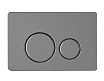 Кнопка смыва AQUAme AQM4111GM оружейный металл
