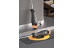 Шлицевая отвёртка Deli HOME SERIES GRAY HT1105C 5x100мм эксклюзивный дизайн, софттач пластик 130297