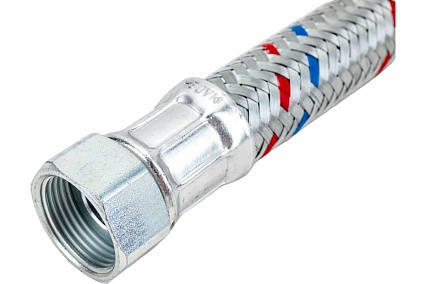 Гибкая подводка для воды ВР 3/4" х ВР 3/4", длина 300 мм STOUT RG008S8TK8T7GO