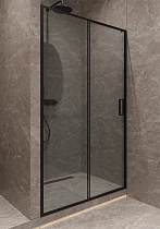 Душевая дверь Timo TD-120/03C-6 120x195 прозрачное, черный