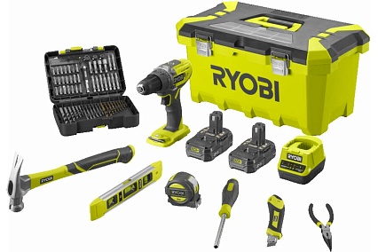 Дрель-шуруповерт Ryobi 18В R18DD3-220TAH 5133005508