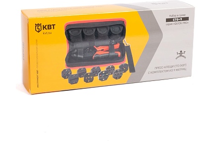 Набор в сумке КВТ СТО+9 серия QUICK PRO 90778