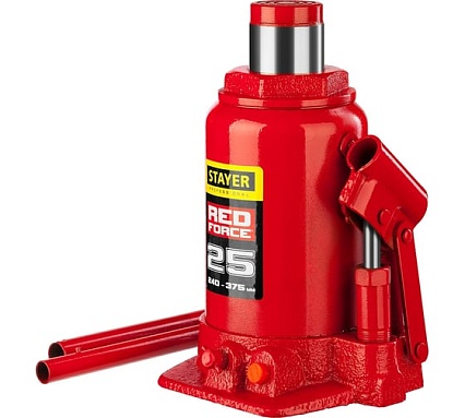 Гидравлический бутылочный домкрат Stayer Red Force 25т 43160-25_z01