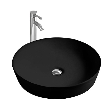 Раковина Aquatek Европа AQ5558-MB 41.5 см черный матовый