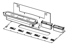 Сифон TECEdrainprofile 673002 DN50, боковой слив