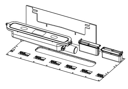 Сифон TECEdrainprofile 673002 DN50, боковой слив