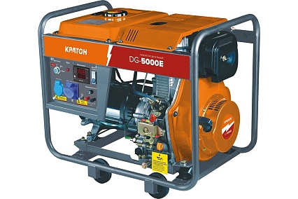Генератор дизельный Кратон DG-5000E 3 08 02 026