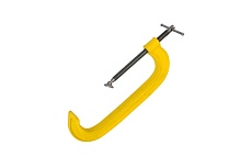 G-образная струбцина Hanskonner 300 мм/12'', чугун, оксидированный винт HK1078-01-300