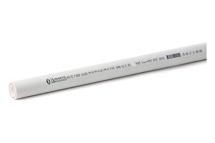 Труба PPR Lammin армированное стекловолокно, PN25, 20х3.4 Lm310220340202