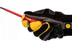 Диэлектрическая крестовая отвертка Felo Ergonic +/- Z 1X 80 41710290